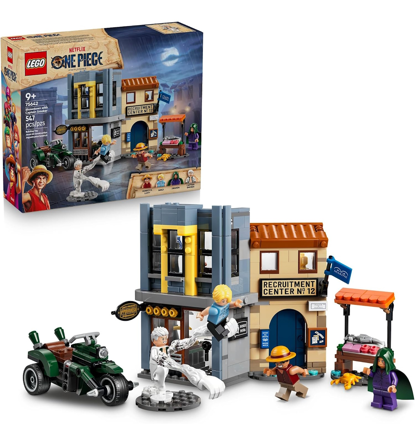 Конструктор LEGO One Piece Противостояние Смокер 547 дет. - фото 1