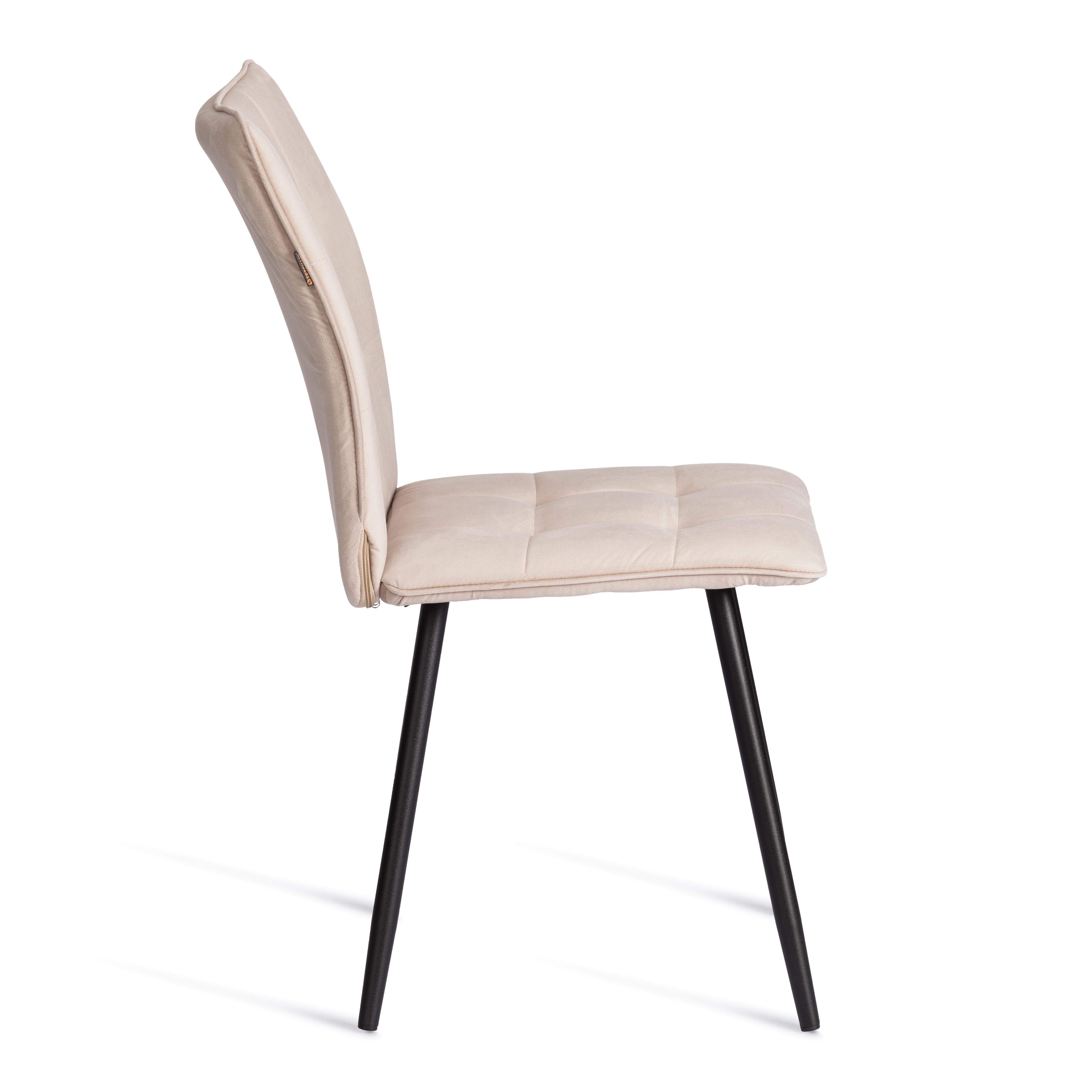 Стул TETCHAIR Bari LT велюр бежевый - фото 13
