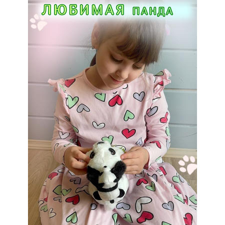 Мягкая игрушка FAVORITSTAR DESIGN панда Панда интерактивная 17 см