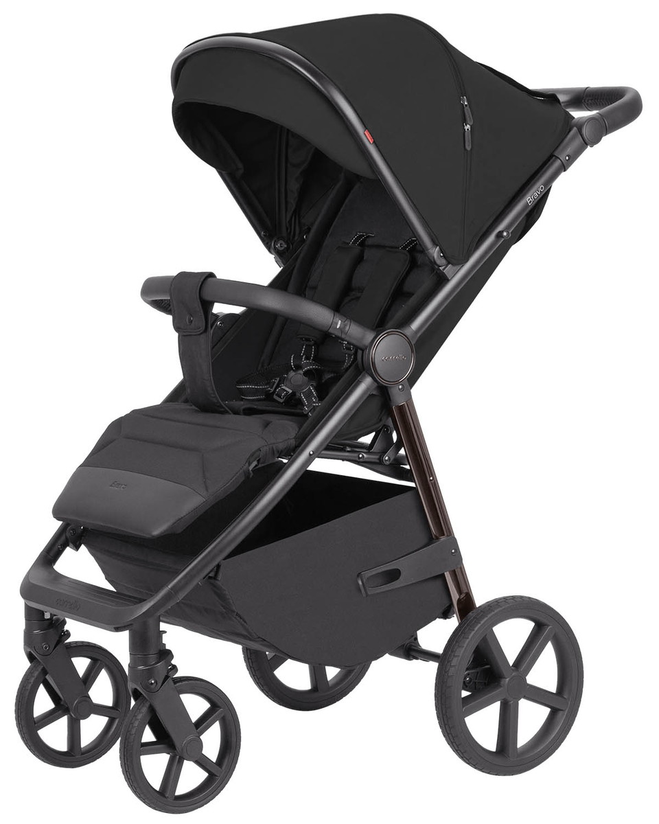 Коляска прогулочная Carrello Bravo Plus CRL-5515 черный - фото 1