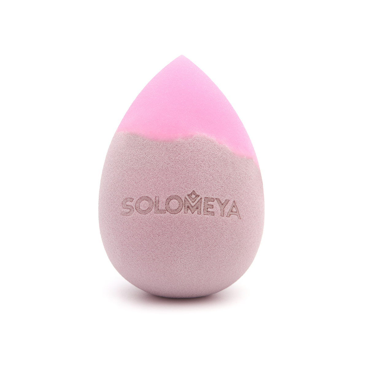 Меняющий цвет SOLOMEYA Спонж для макияжа "Капля" - фото 4
