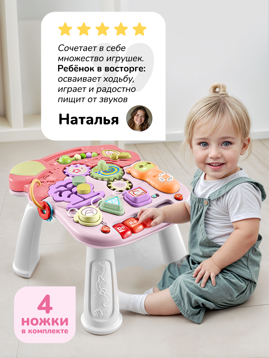 Ходунки Play okay с ручкой - фото 7