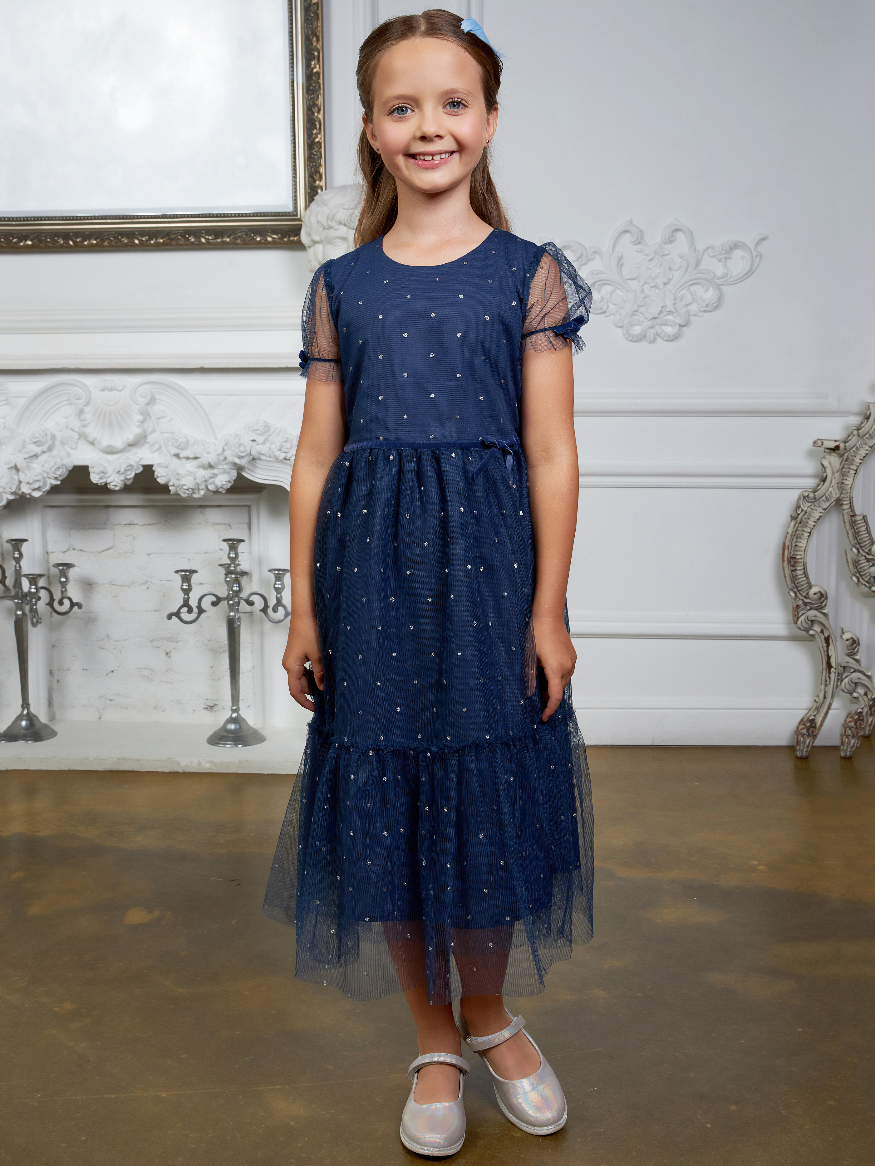 Платье ME WE KG225-W601-191_Темно-синий - фото 8