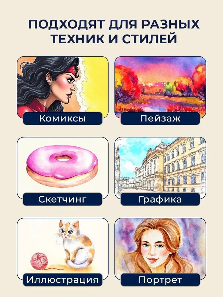 Краски акварель Faber Castell 48 цв. - фото 13