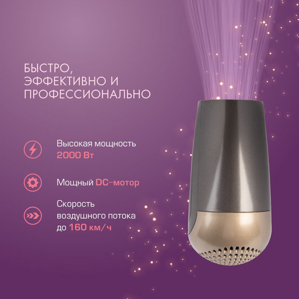 Фен для волос ENDEVER Aurora-451 - фото 2