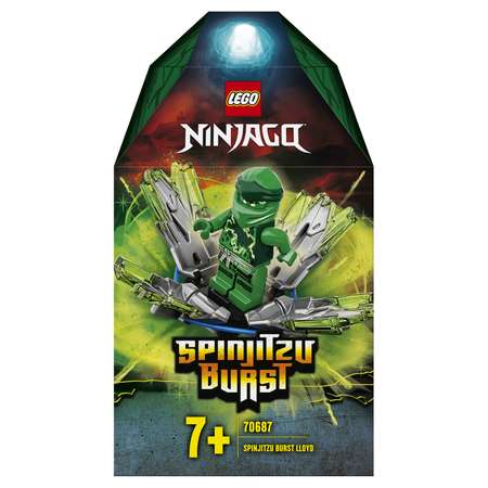 Конструктор LEGO NINJAGO Шквал Кружитцу-Ллойд блочный