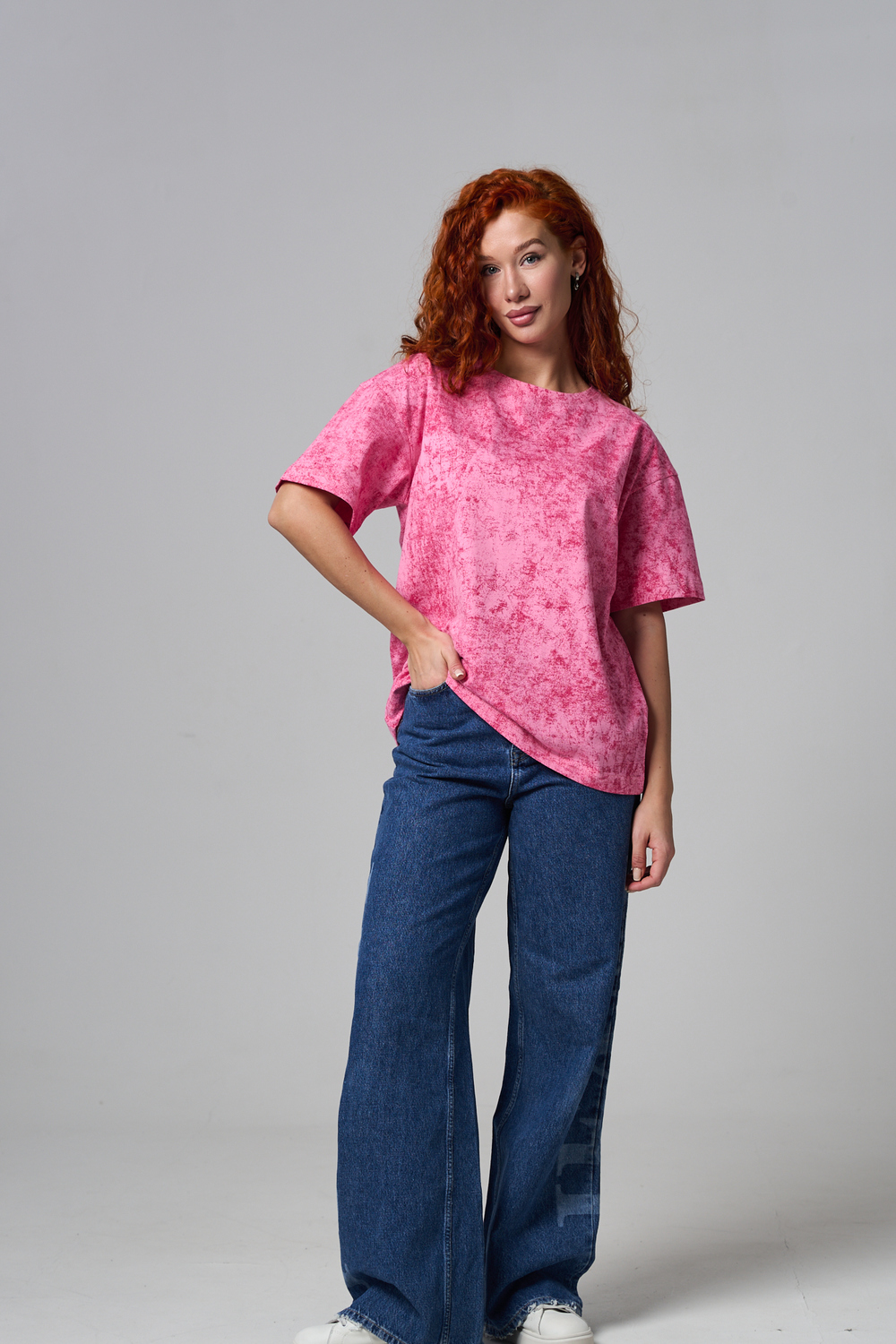 Футболка Ifeizion 14502 фуксия - фото 2