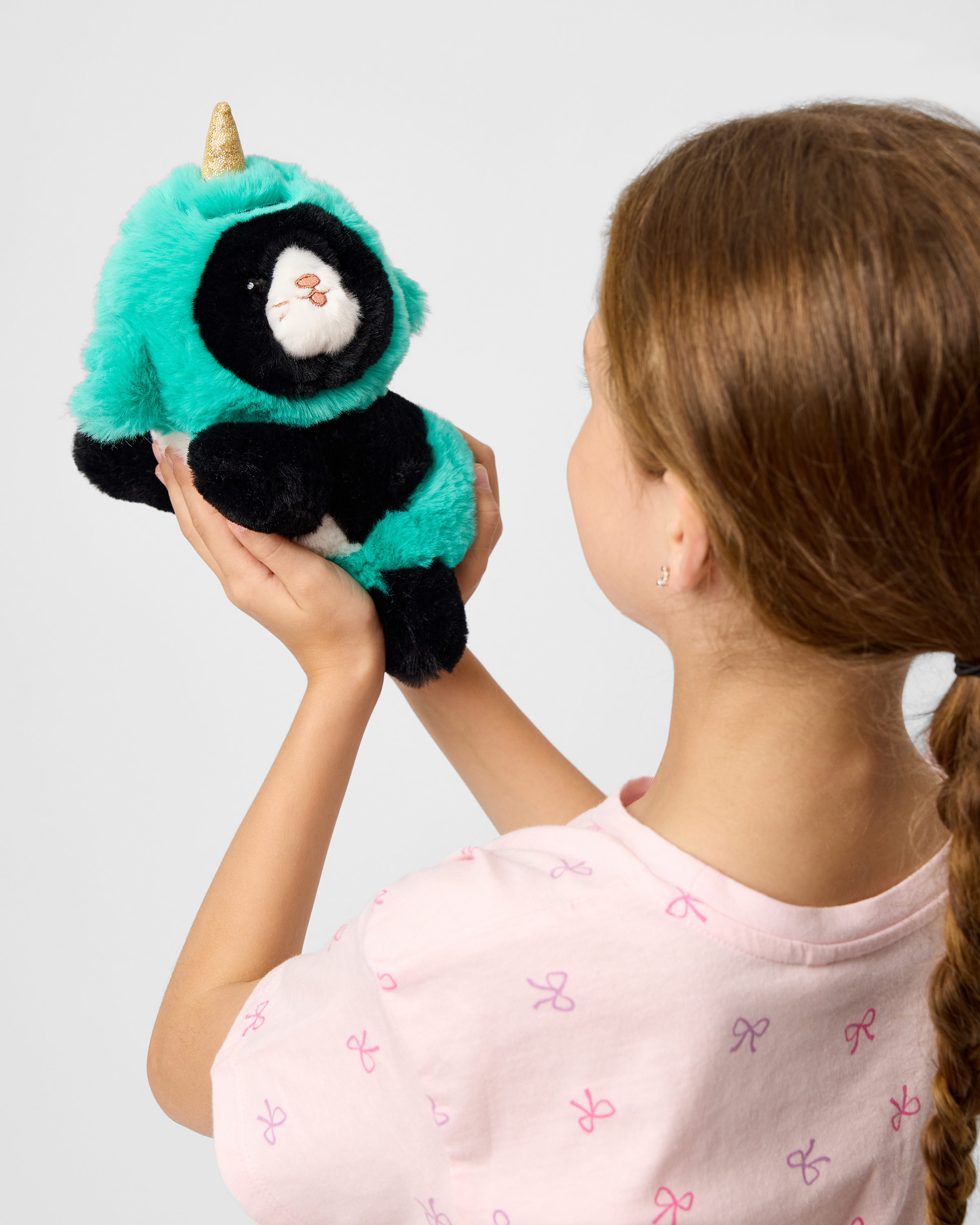 Мягкая игрушка Aurora котик Черный - фото 7