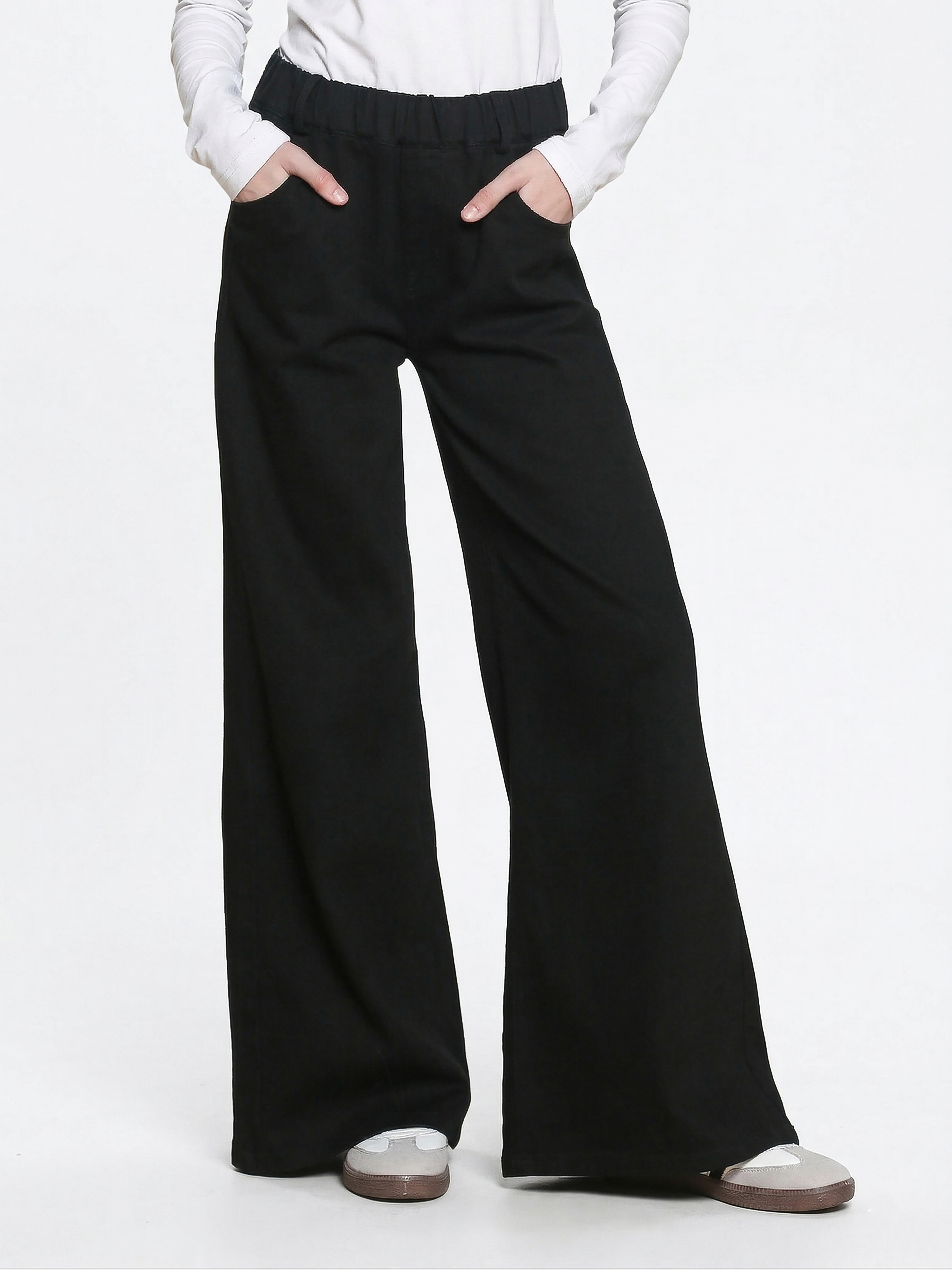 Джинсы-палаццо СИНИЙ МИР R35-IL - фото 11