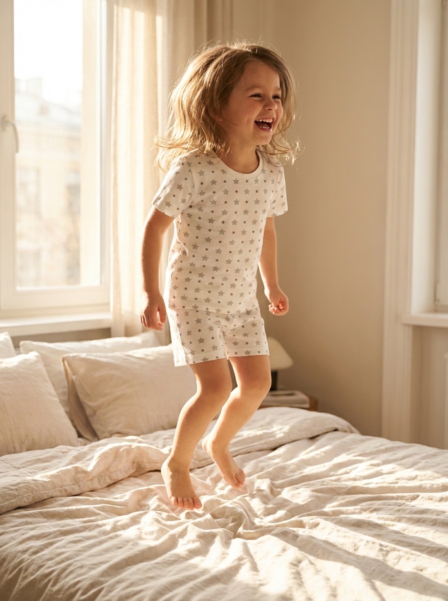 Футболка и шорты КЛЯКСА компл33718шзвезд - фото 7