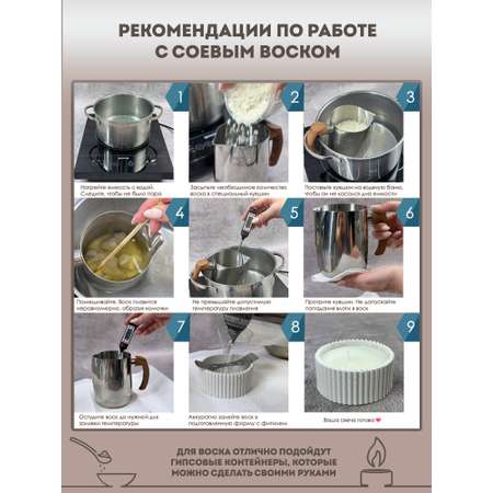 Набор EPOXYMASTER Воск соевый