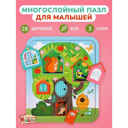 Пазл Mapacha Удивительное дерево деревянный