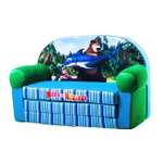 Диван Смолтойс голубой