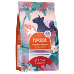 Корм для кошек Florida Sensible с индейкой и яблоком 4кг