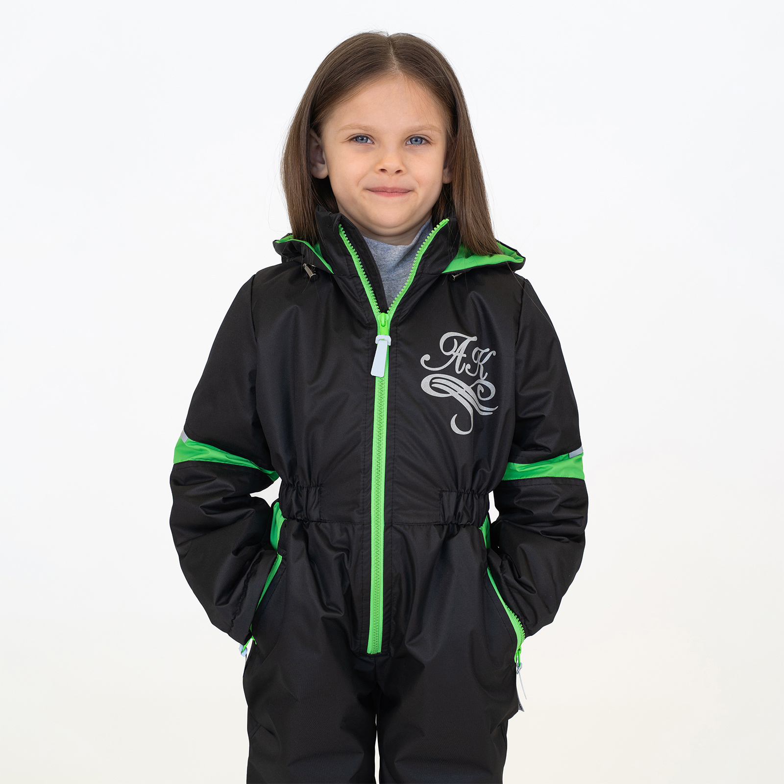 Комбинезон Arctic kids 30-041/2 черный яблоко - фото 18