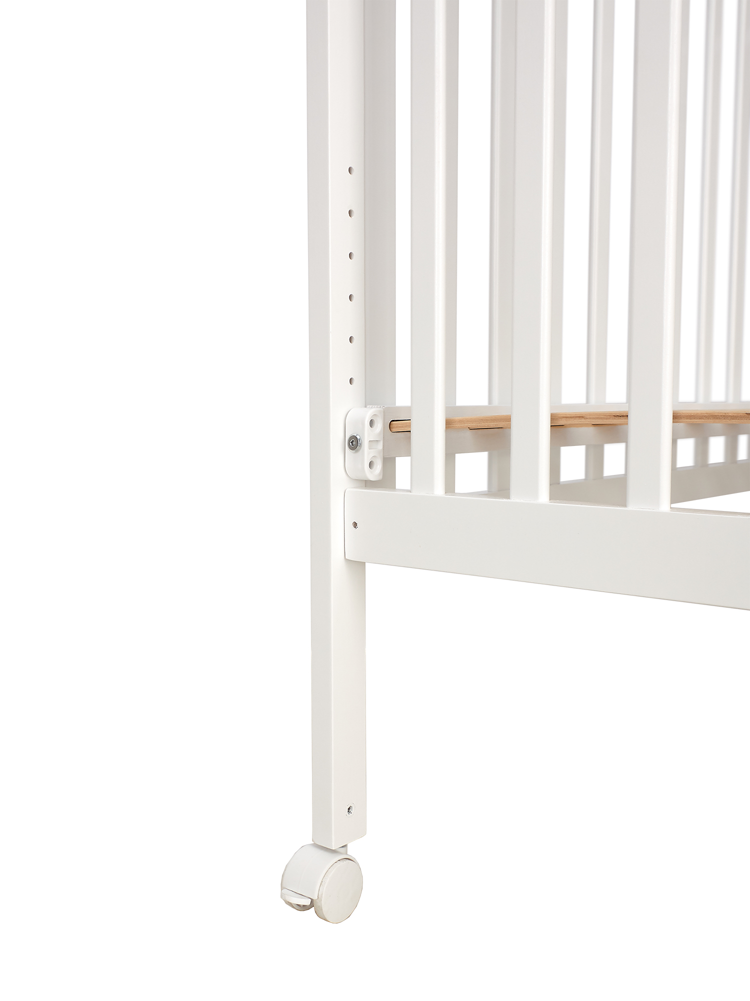 Детская кроватка Sweet Baby Luna с матрасом, без маятника (белый) - фото 16