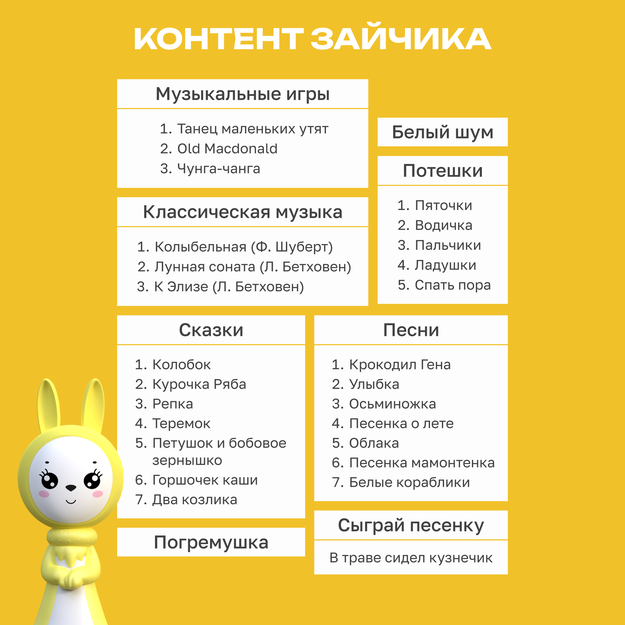 Игрушка BertToys Зайчик Няня - фото 14