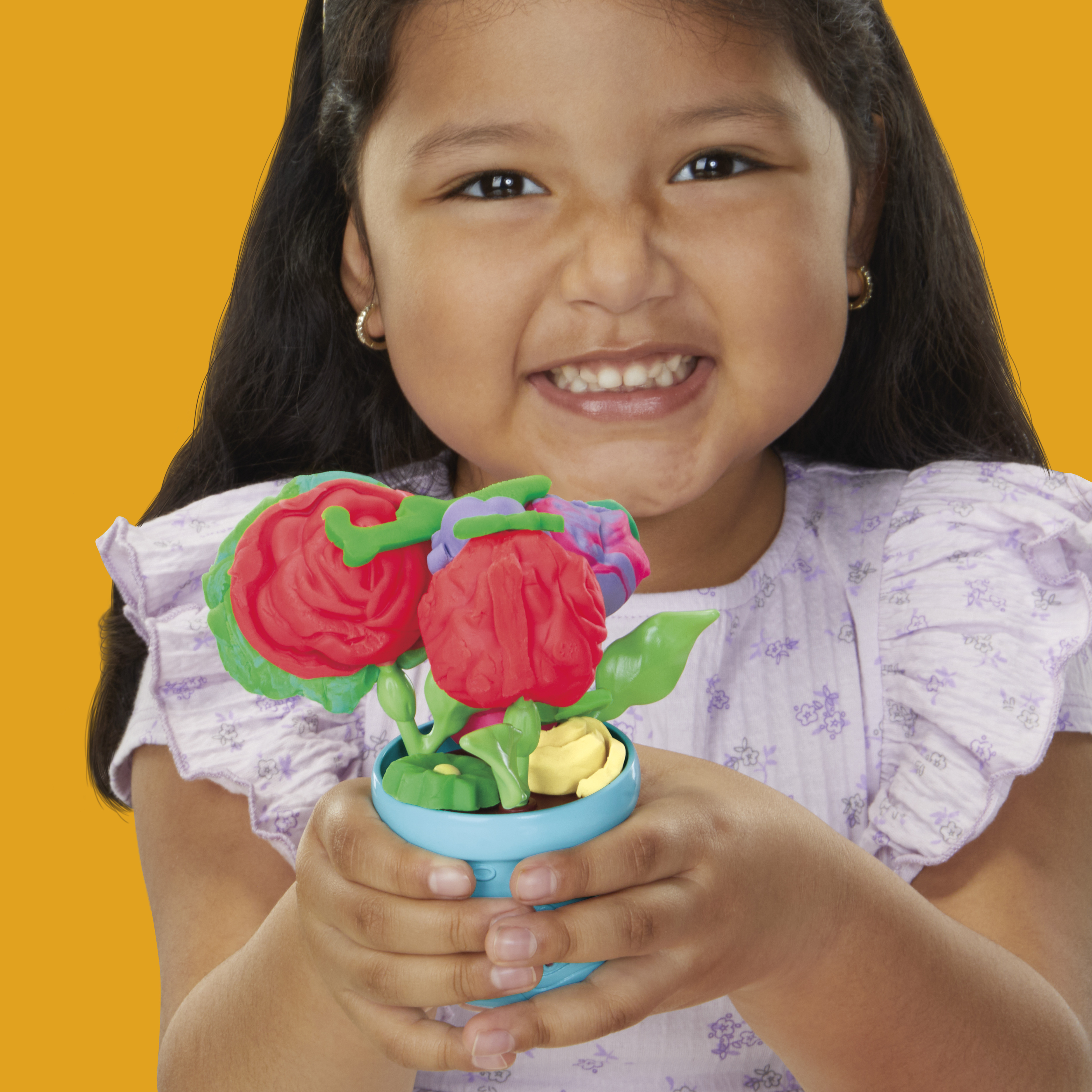 Масса для лепки Hasbro Набор Play-Doh Цветы - фото 7
