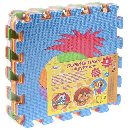 Коврик-пазл Играем вместе Фрукты 224416