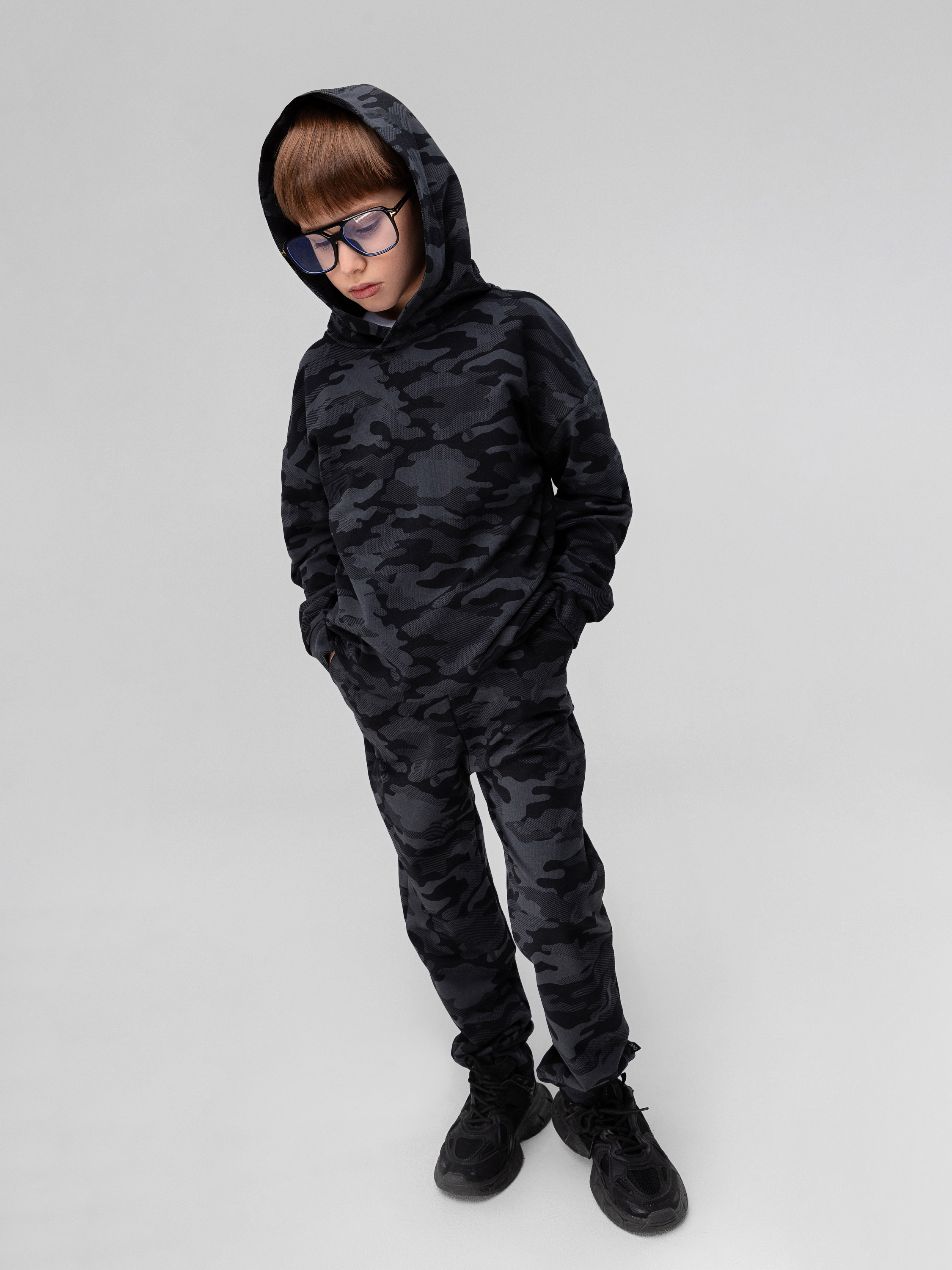 Костюм спортивный Bodo 11-335МU_серый камуфляж - фото 3