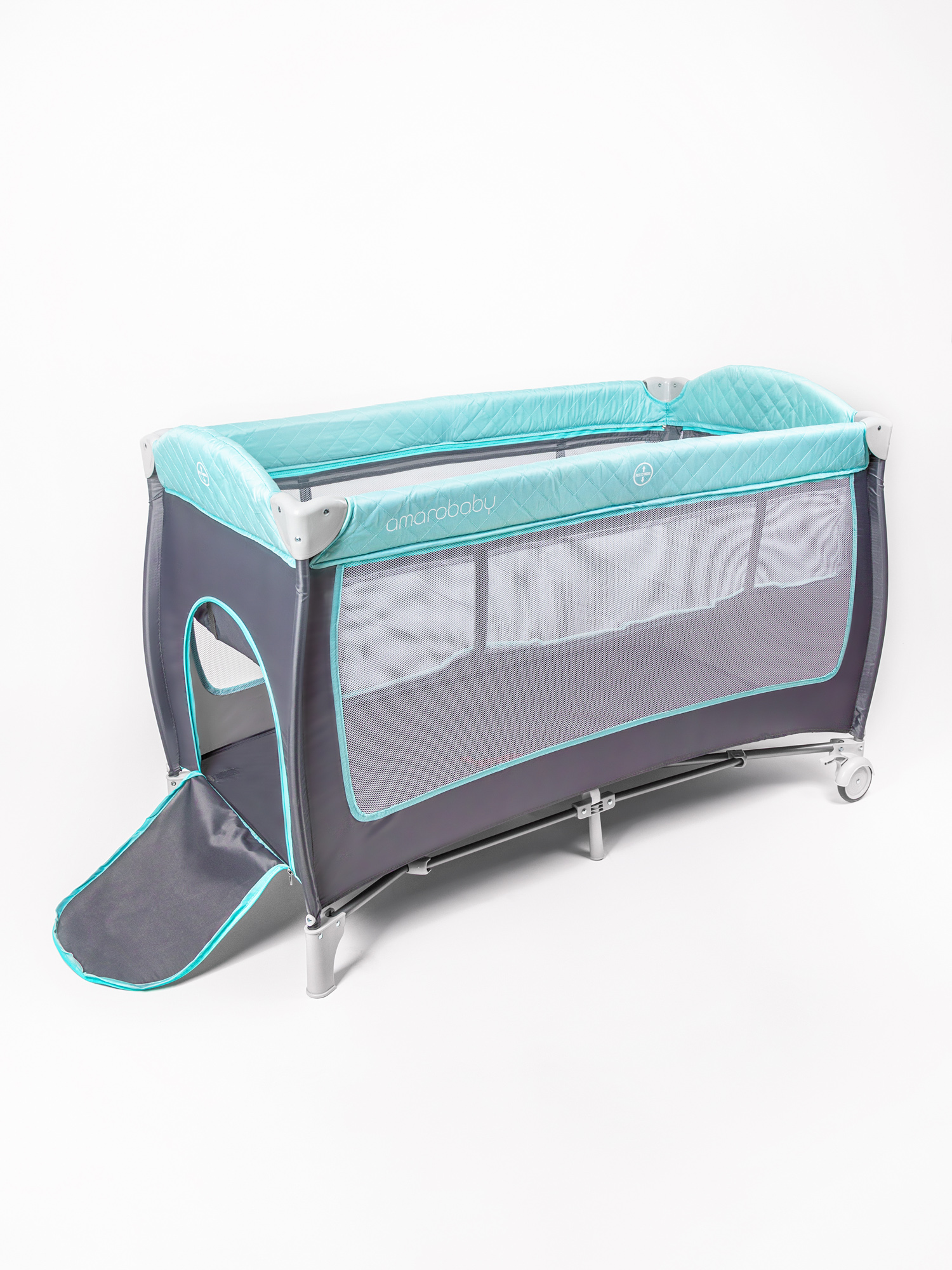 Манеж кровать Amarobaby Stitch AMARO-26Sti/11 - фото 17