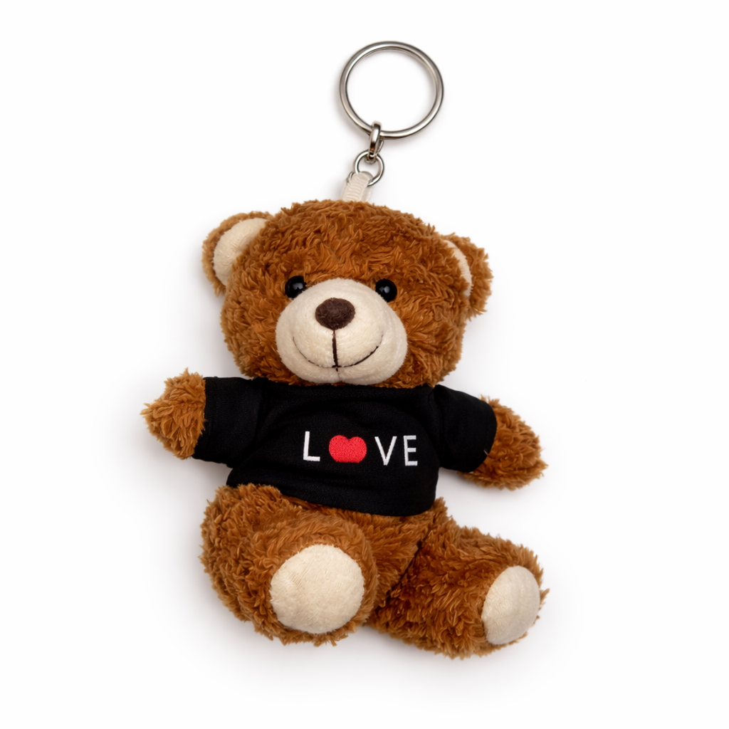 Брелок Мастер Мишка в футболке в ассортименте - фото 4