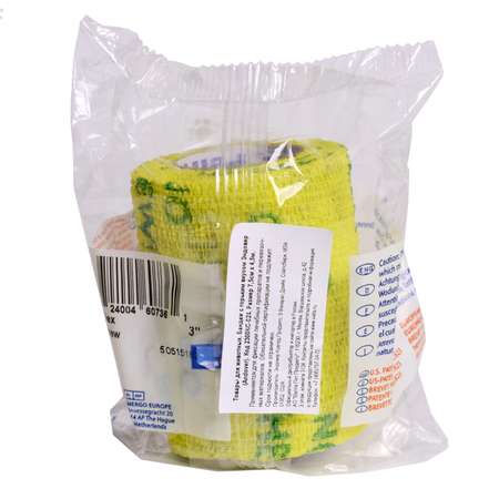 Бандаж для животных PetFlex No Chew с горьким вкусом 7.5см*4.5м