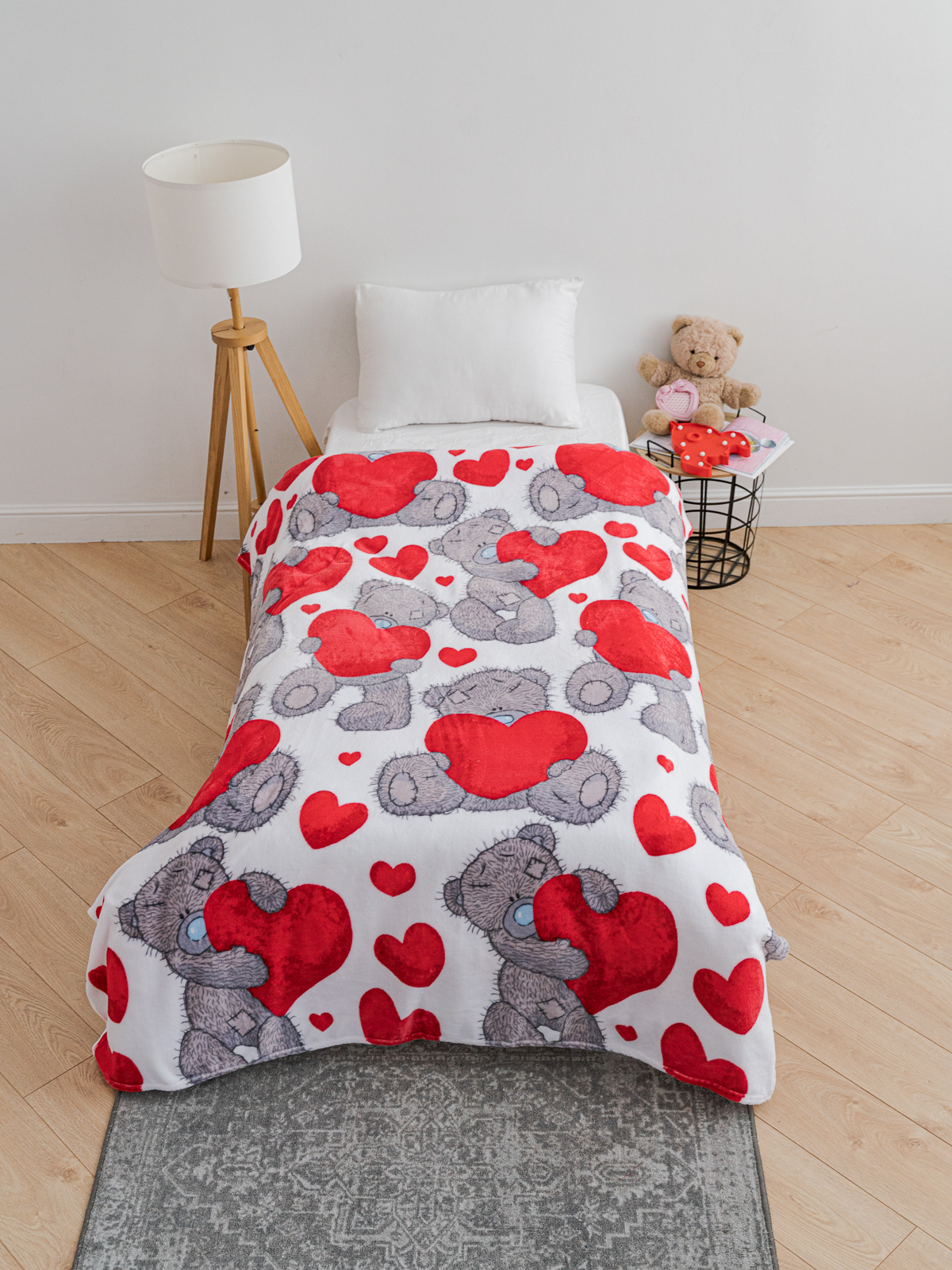 Плед Павлинка Аэро софт Медвежонок Тедди 150 x 200 см - фото 4