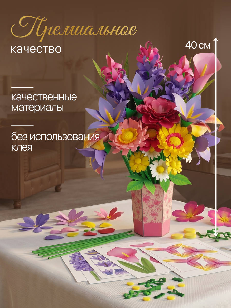 Набор для творчества Educa Декор Букет полевых цветов - фото 2