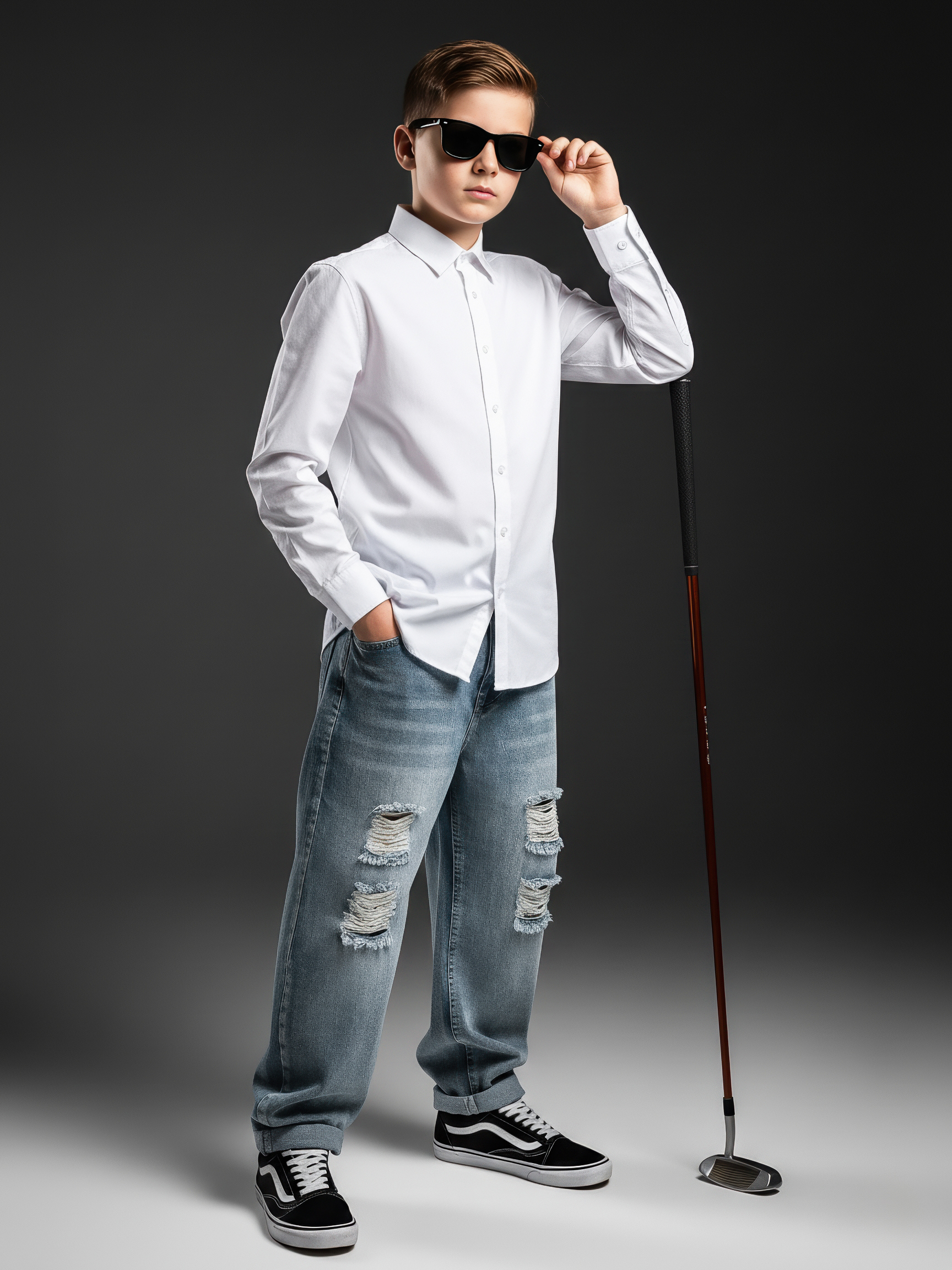 Джинсы СИНИЙ МИР WUD18324-G39 - фото 7