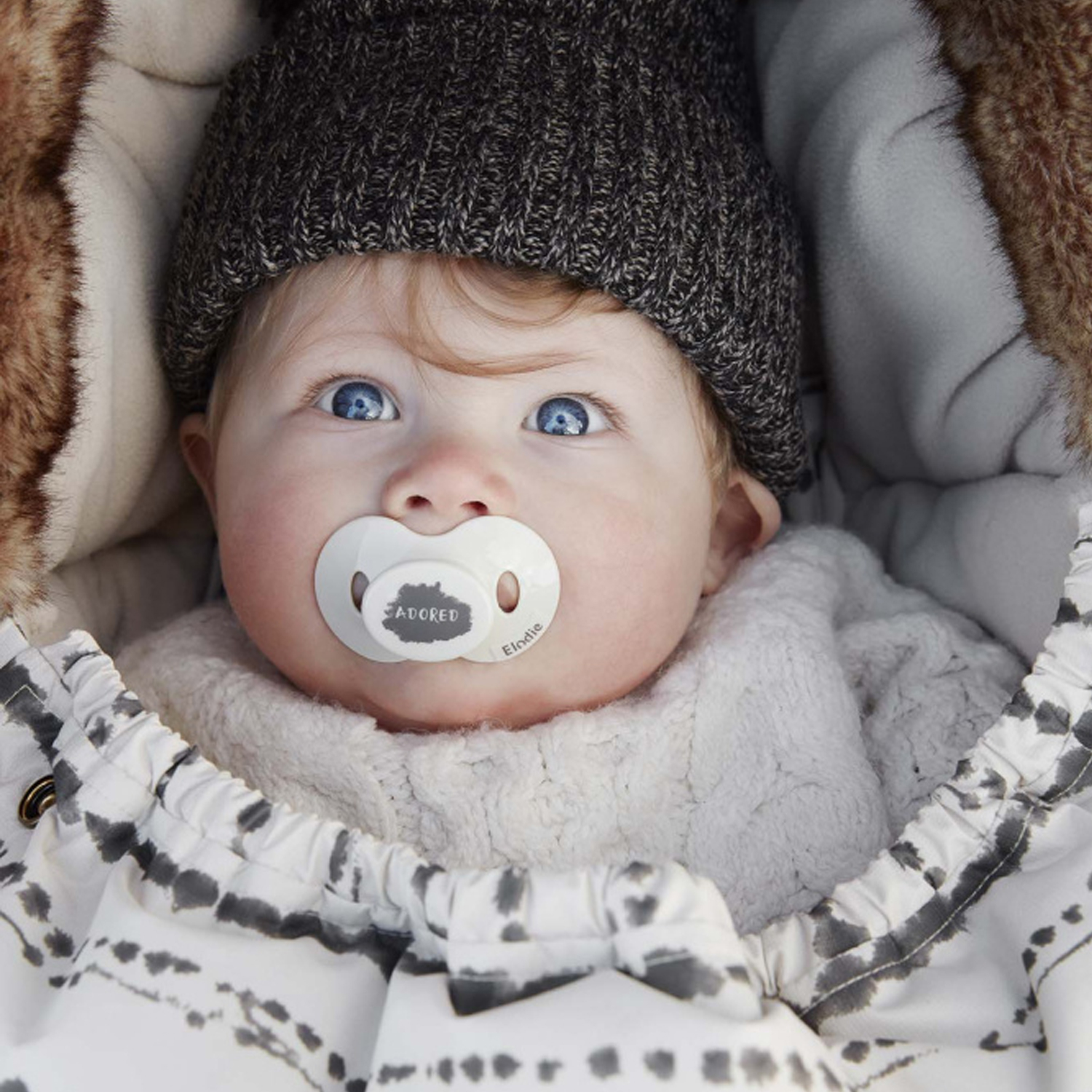 Пустышка Elodie силикон ортодонтическая от 3 мес. 1 шт. в ассортименте - фото 7