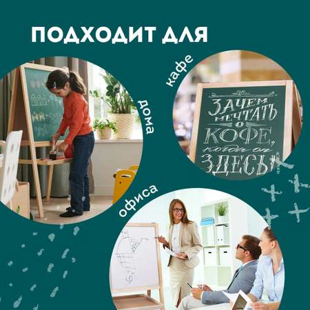 Магнитно-маркерная доска Brauberg