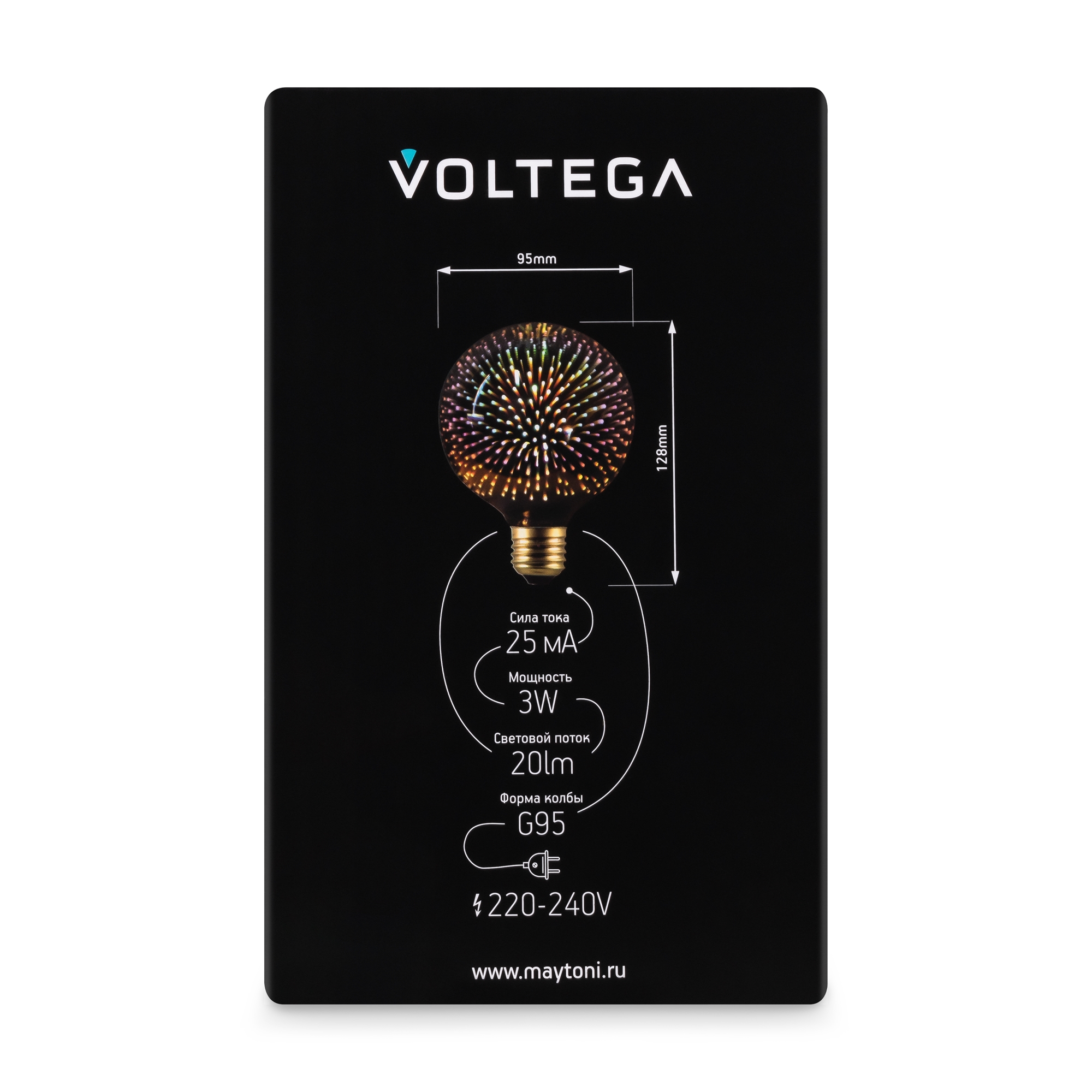 Лампочка декоративная VOLTEGA 8527 - фото 5