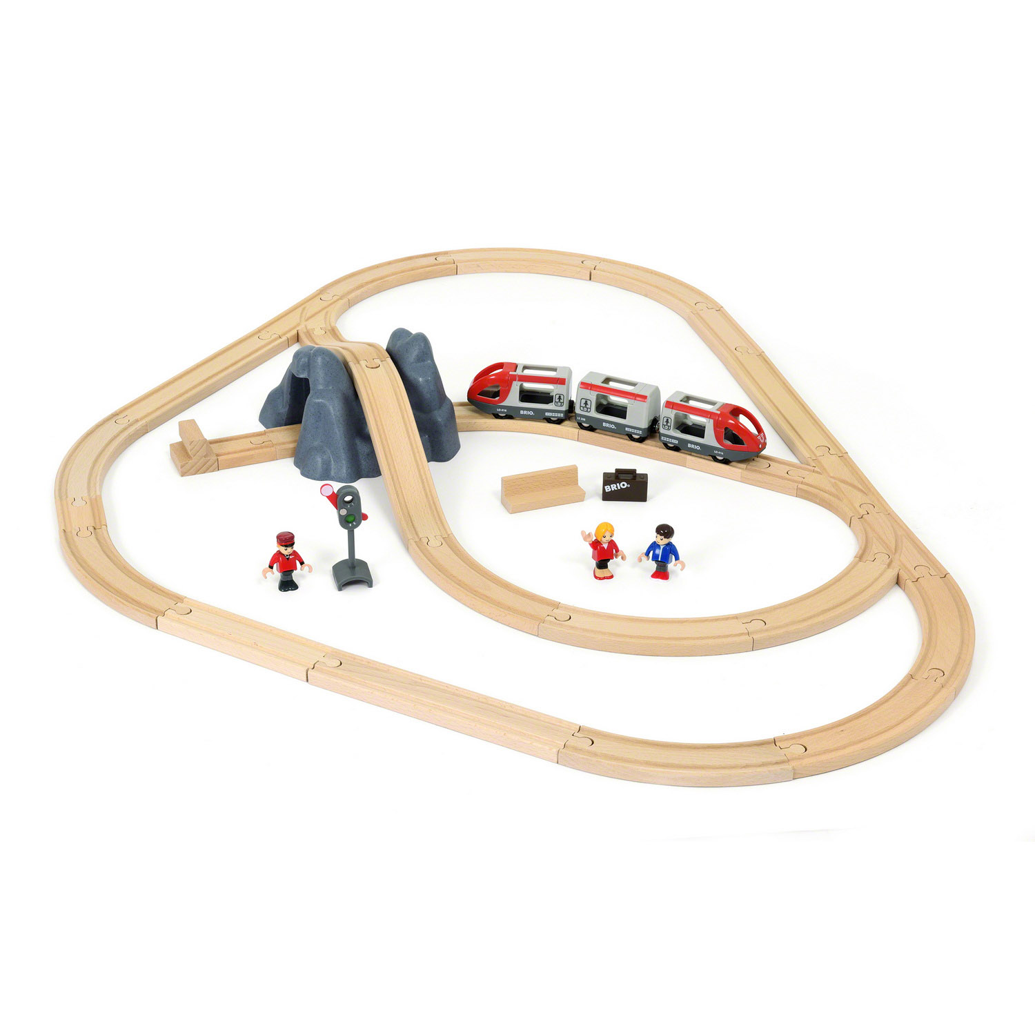 Набор железнодорожный Brio 100 см 33773 - фото 2