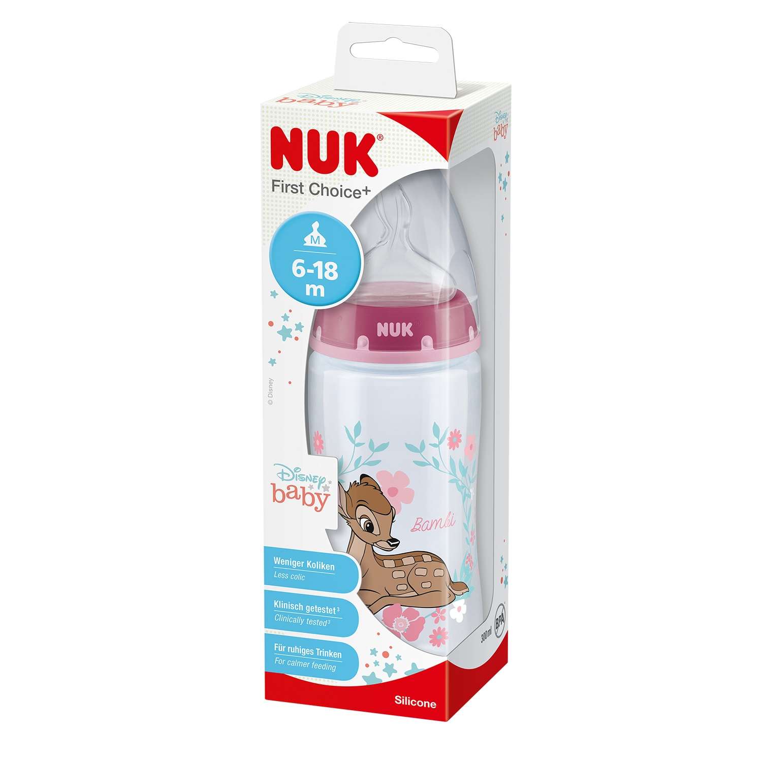 Бутылочка Nuk First Choise 300 мл - фото 2