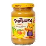 Пюре Топтышка Персик-яблоко-банан с 6 мес 190 г