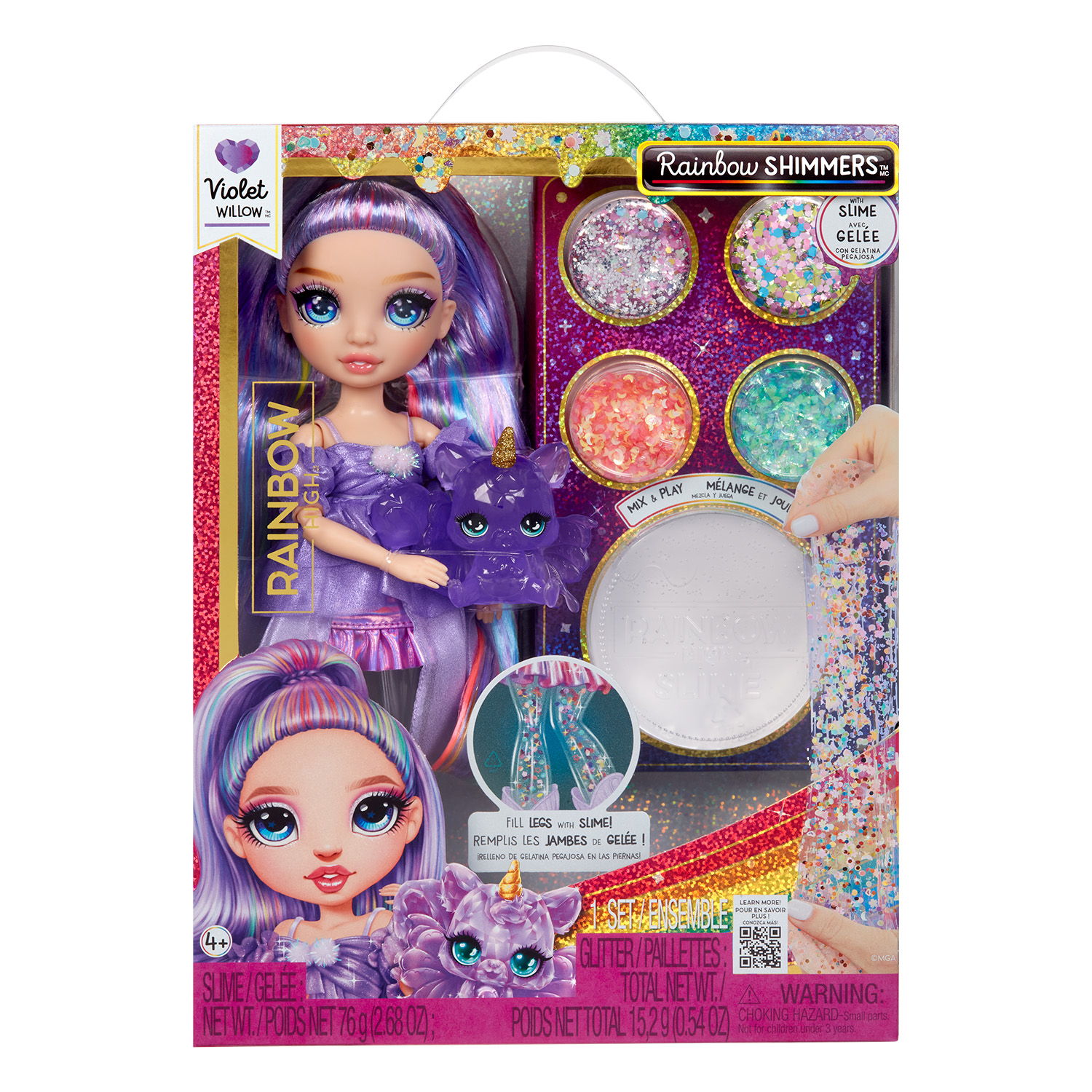 Кукла модельная Rainbow High Виолет 68383 - фото 1