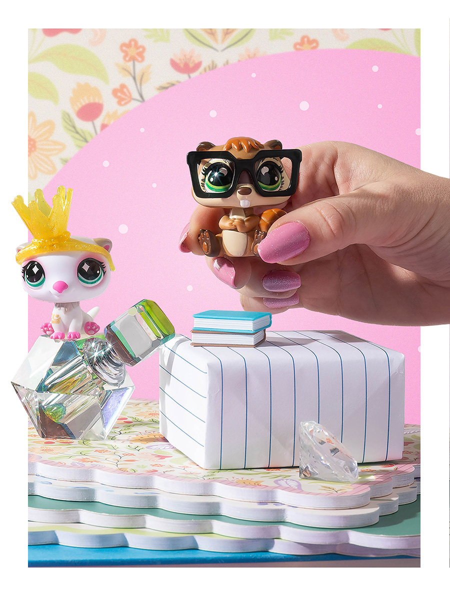 Игровой набор Littlest Pet Shop 2 фигурки Бобер и Хорек - фото 9