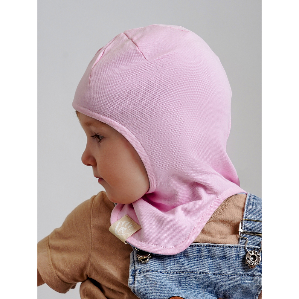 Шапка-шлем ПриКиндер U-A_221079 Цвет: Голубой/бледно-розовый - фото 14