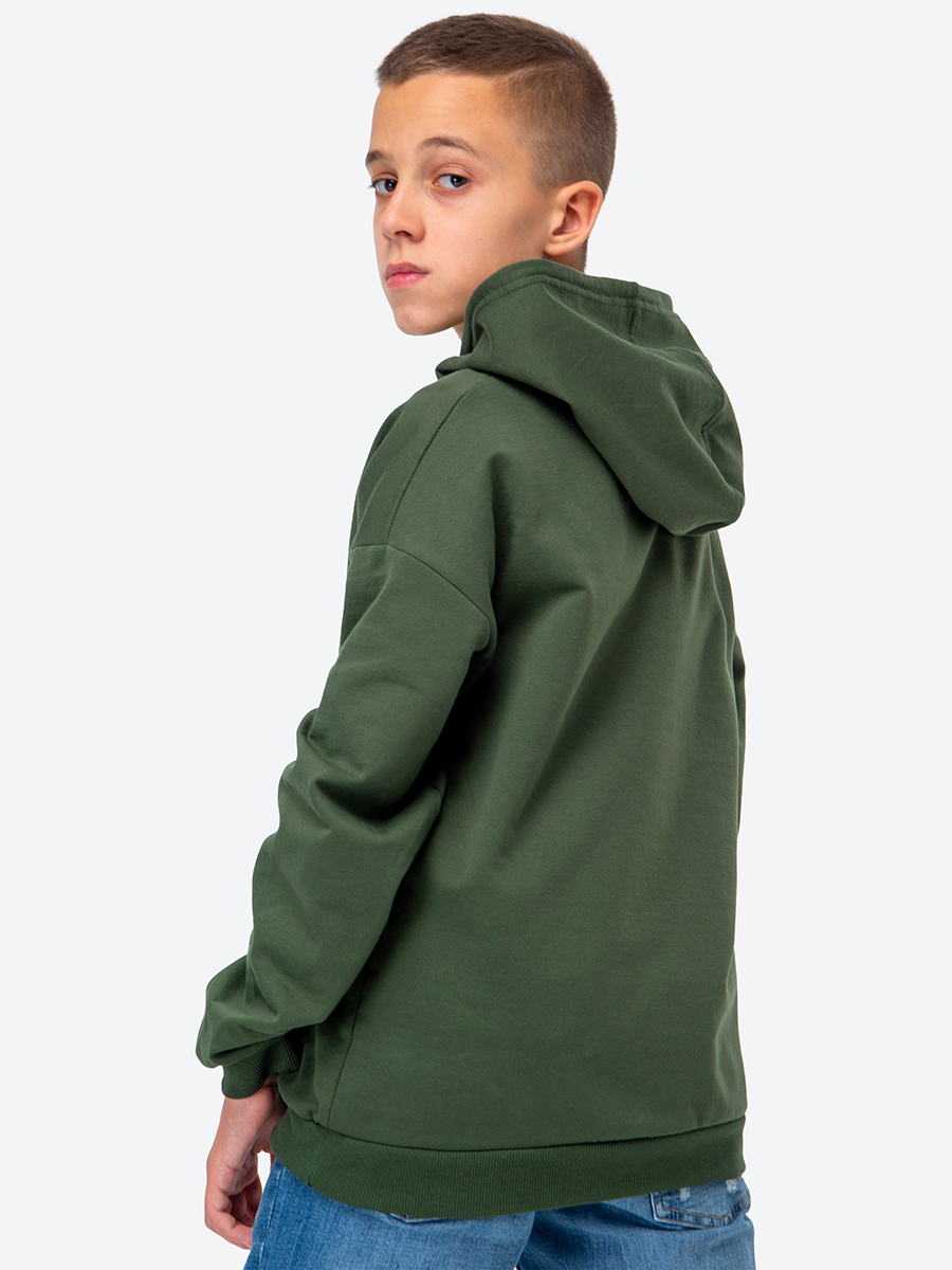 Худи HappyFox HF00158т.хаки - фото 8