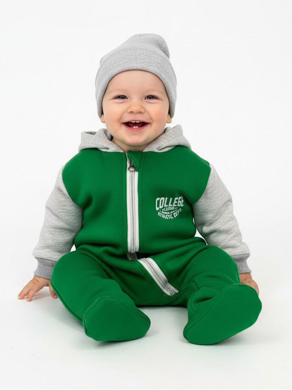 Изображение товара Детский комбинезон VGtrikotazh с начесом для малышей и грудничков