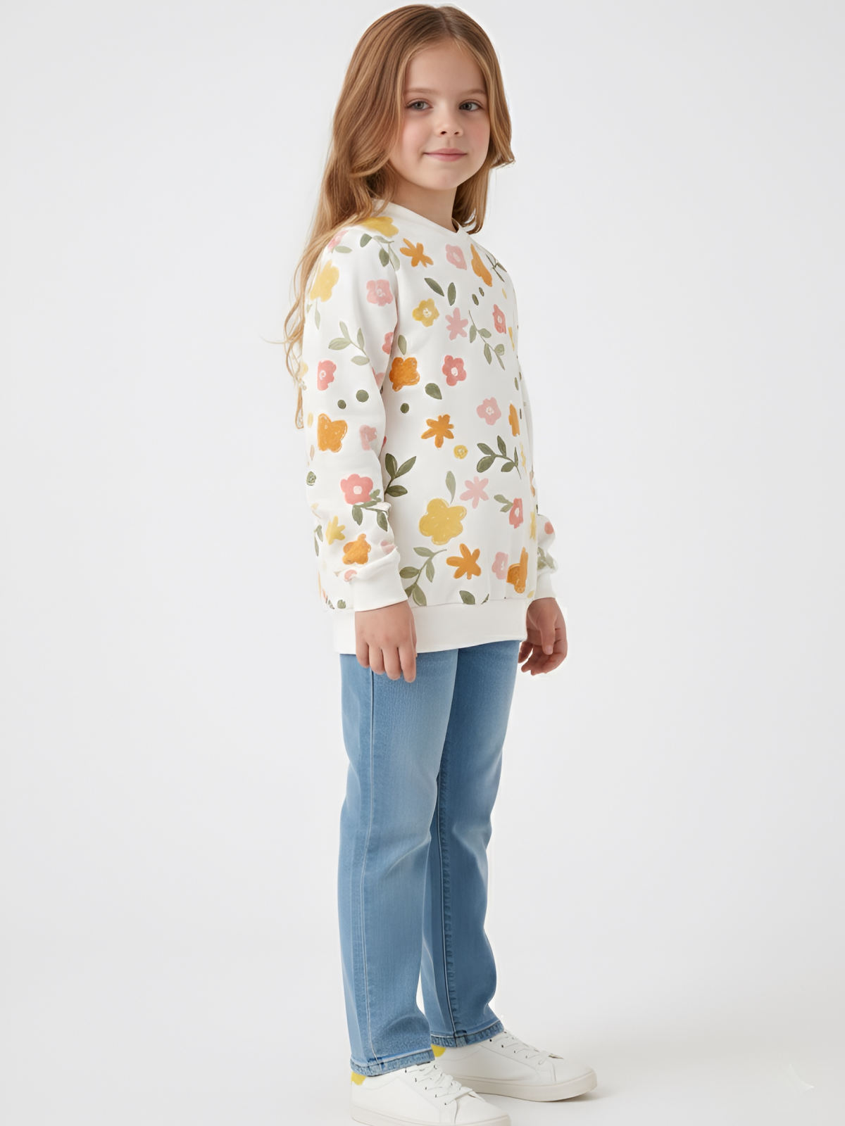 Изображение товара Свитшот Касаточка для девочек удобный стильный теплый