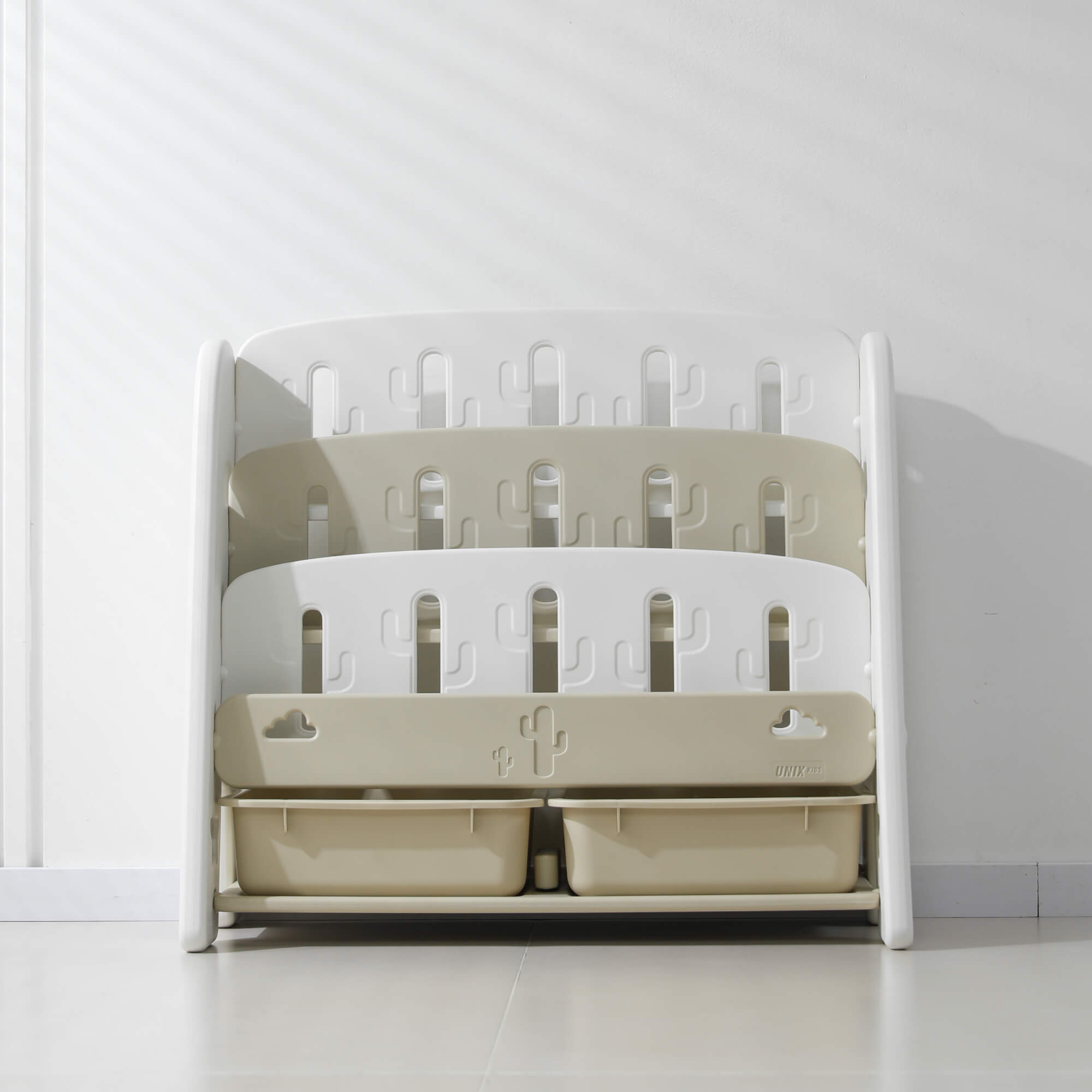 Стеллаж для книг и игрушек UNIX Kids Кактус/Сactus - фото 13