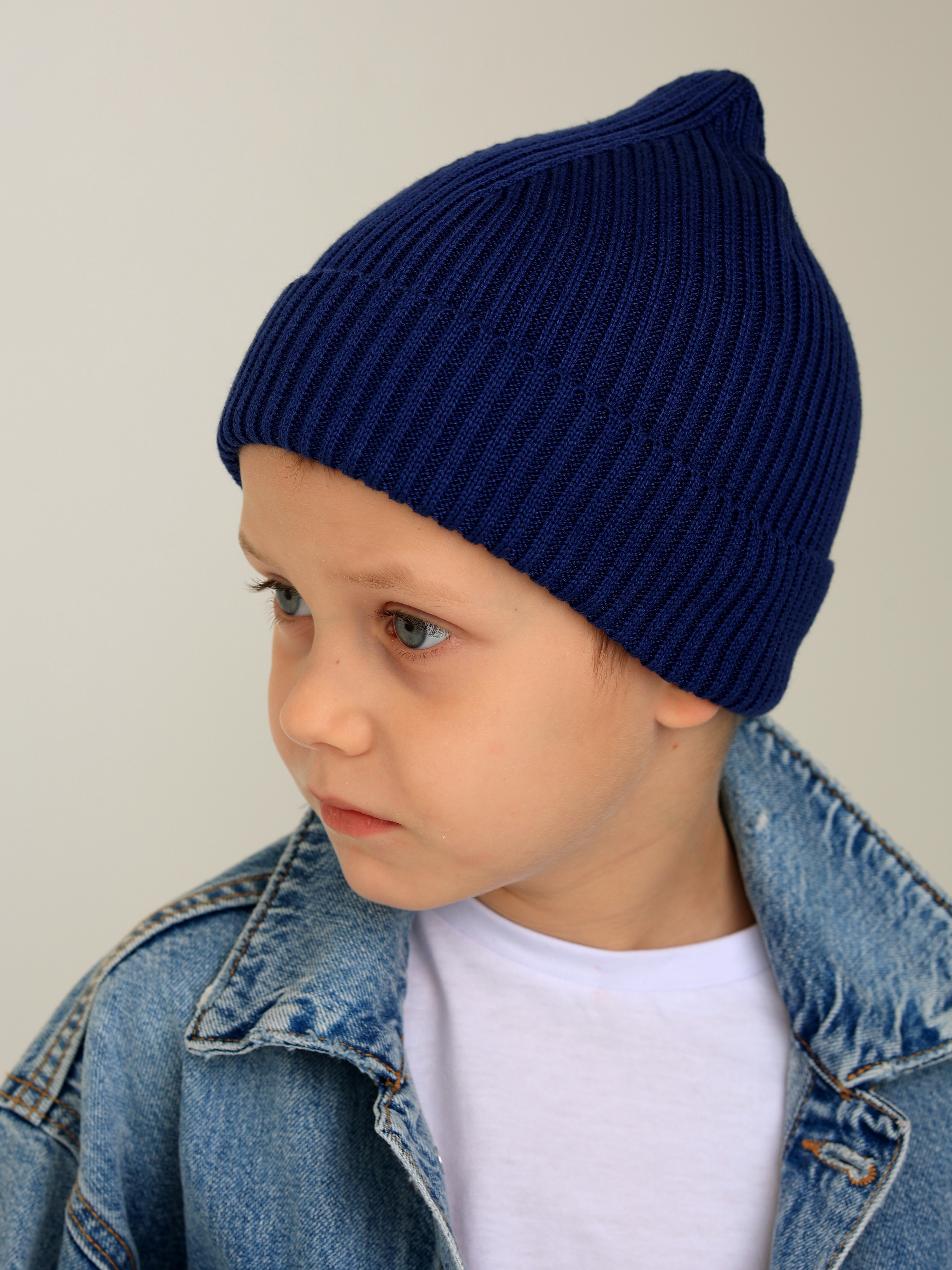 Шапка Nella Vitta Mark темно-синий - фото 2