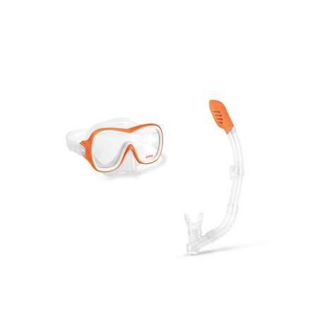 Маска и трубка для плавания Intex Wave Rider от 8 лет