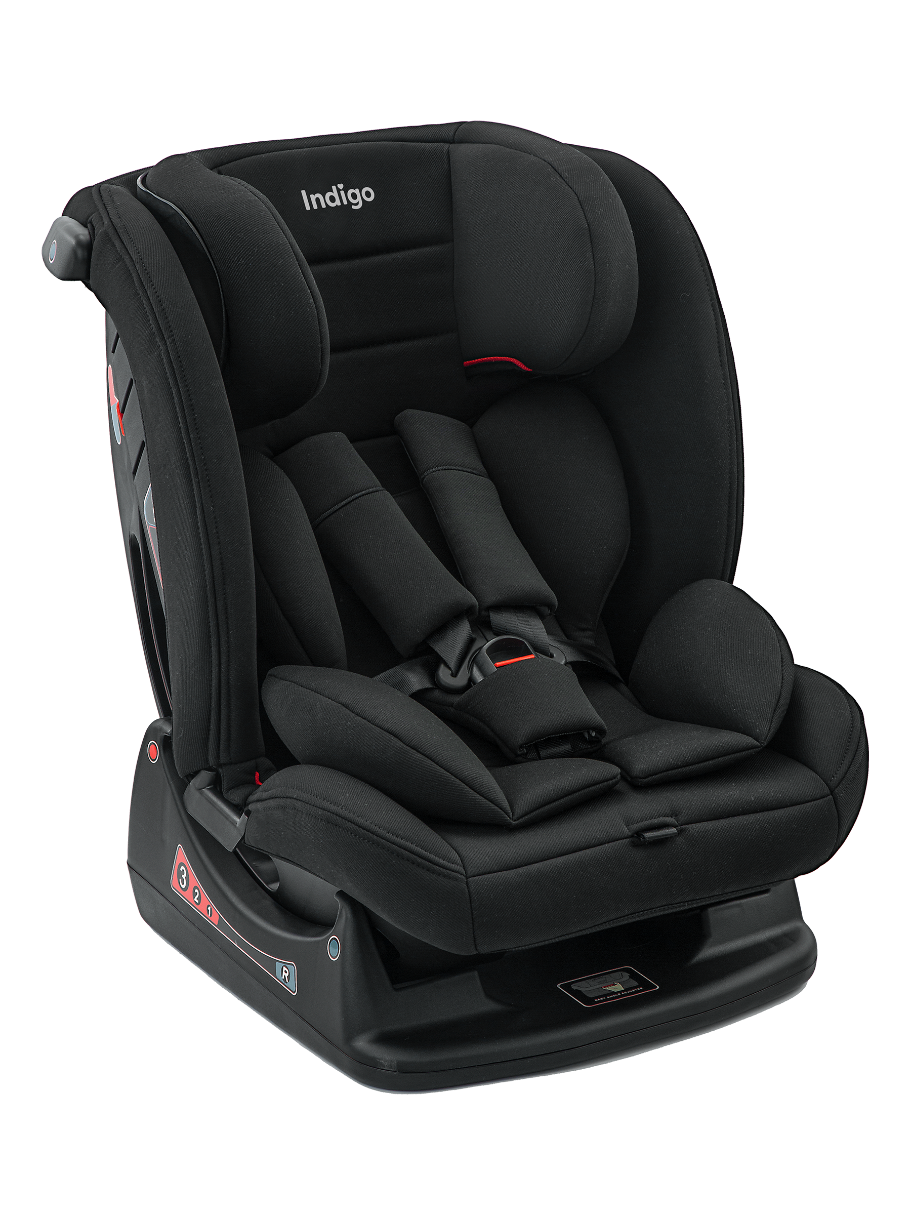 Автокресло Indigo Reflex 0+/1/2/3 (0-36 кг) черный - фото 1