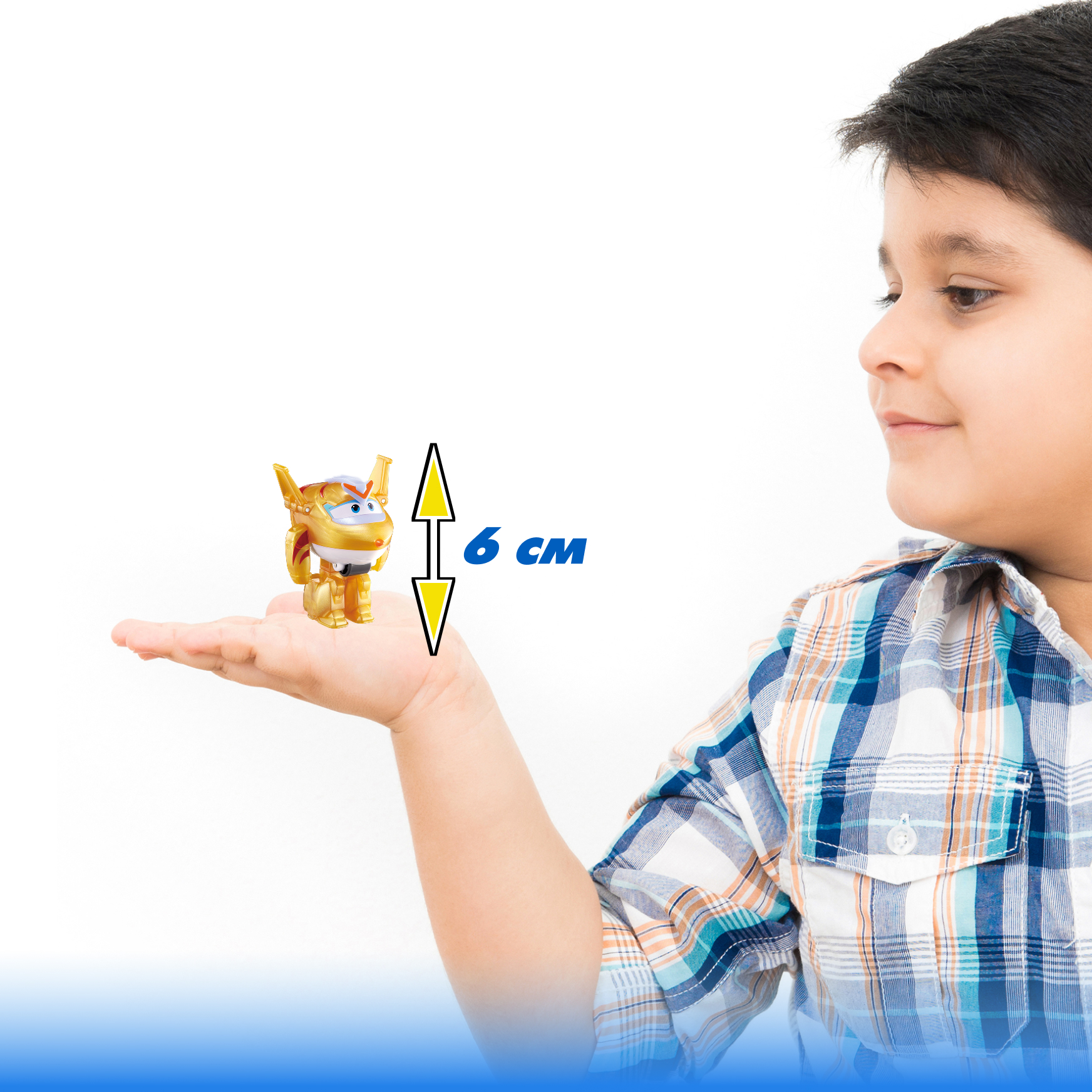 Фигурка Супер Крылья Робот трансформер Голден Бой - фото 2