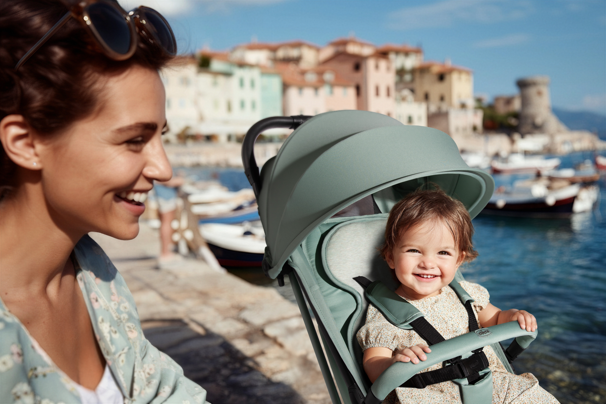 Коляска прогулочная Chicco зеленый - фото 18