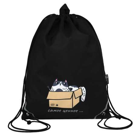 Мешок для обуви Феникс + Кот с кофе