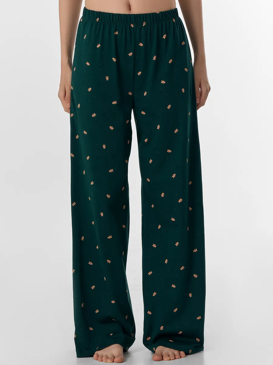 Пижама Mark Formelle (Марк Формэль) 592633/печеньки на т.зеленом - фото 6
